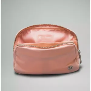 NWT Lululemon Everywhere Belt Bag 1L Pink Mist Silver Logo thumbnail 4