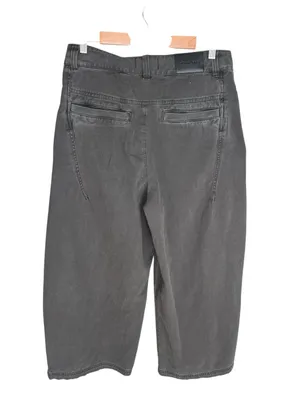 Free People - NWT Washed Black Utility Wide Leg Pants Sz 8 thumbnail 4