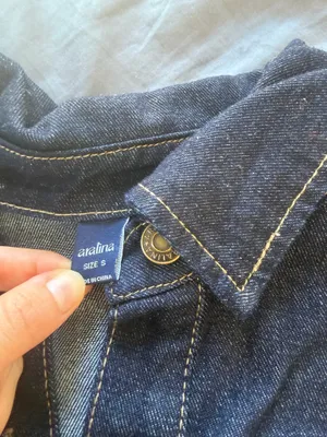 Denim top thumbnail 2