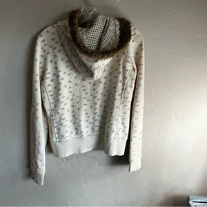 Billabong Vintage Wood Toggle‎ Leaves Zip Up Sweater thumbnail 9