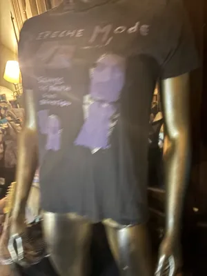 Depeche Mode rock band tee Gray Size M thumbnail 3
