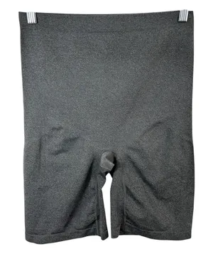 UnderWhere Luxury Collection Plus Size‎ 2X Shapewear Support Shorts Gray 132 thumbnail 1