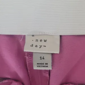 A New Day Kick Flare Pants – Pink High Rise Elastic Waist Women’s Size 14 thumbnail 5