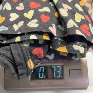 Old Navy Sunday Sleep Pajama T-Shirt & Shorts Lounge Set Size Medium Grey Hearts thumbnail 13