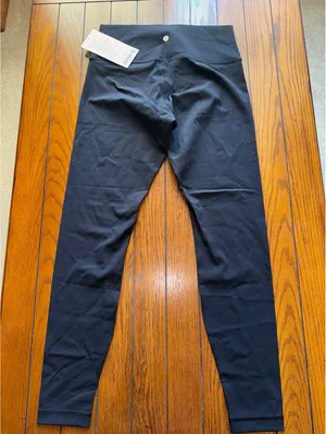 Lululemon Wunder Under High Rise 28” Full On Luxtreme, Black Size 10 NWT thumbnail 2