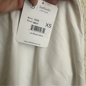 Sofibella Jan Bermuda Skort White XS Women Athletic‎ Tennis Golf 1518 NEW thumbnail 10