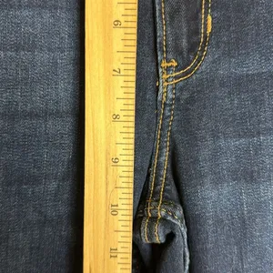 Hollister California high rise‎ flare dark denim jeans size 30 festival cute thumbnail 6
