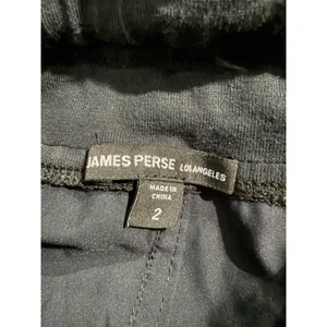 James Perse Los Angeles‎ Women Dark Gray Drawstring Utility Pants Size 2 3606 thumbnail 4