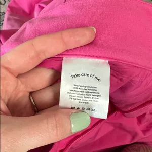Halfdays Alessandra Insulated Ski Pants in Alpenglow Pink thumbnail 5