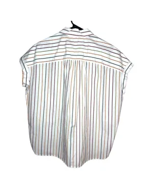 Madewell Central Shirt in Sadie Stripe- Size S thumbnail 3