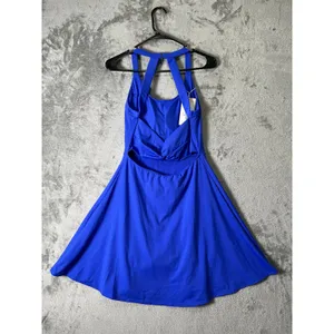 Halara Backless Fit & Flare Active Dress Built In Shorts Tennis Dress M Long New thumbnail 3