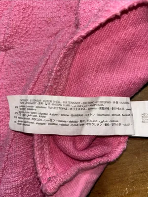 ZARA Women’s Pink Textured Corset Bustier Crop Top Size Small S thumbnail 8