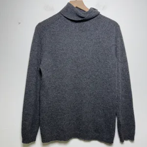 Charter‎ Club Women 100% Cashmere Sweater Large Gray Turtleneck Old Money thumbnail 6