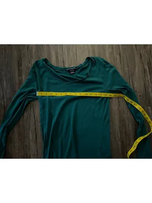 Ralph Lauren Sport Green Pima Cotton Blend V Neck Sweater L thumbnail 4
