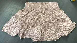 We’re All Pretty Girls Leopard Print Mini Skirt thumbnail 1