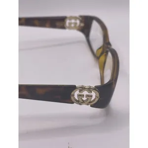Gucci Logo Eyeglasses‎ 140 GG 3066 Women Eyewear Tortoiseshell Readers thumbnail 5