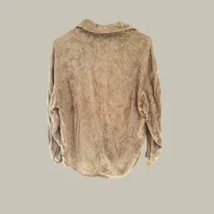 Rag & Bone Womens XS Camel Tan Ribbed Viscose‎ Corduroy Button Down Shirt thumbnail 2