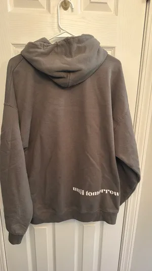 Pullover hoodie Gray Size XL thumbnail 2