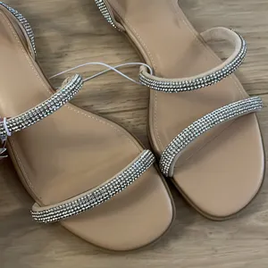 A new day silver Althea ankle wrap embellished sandals thumbnail 4