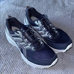 ASICS Gel Venture Navy Pink White Women's Trail‎ Running Sneakers Size 9 thumbnail 2