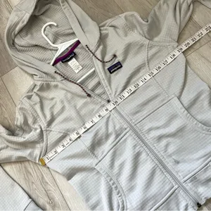Patagonia Upslope Hoodie Jacket zip womens Gray (small) gorpcore outdoor hiking thumbnail 3