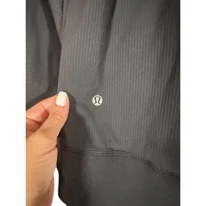 Lululemon Black Hooded Full Zip Athletic Running Jacket Women Sz 8 thumbnail 6