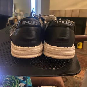 Hey Dude Wendy Sox sparking black loafers size 9 thumbnail 7