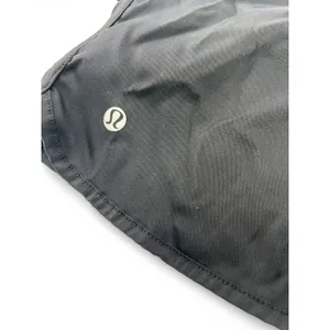 Lululemon 6 Hotty Hot Black Shorts Girly Scalloped Detail Running Activewear thumbnail 5