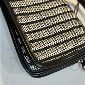 Zara Crossbody Bag Black and Cream Elegant Design thumbnail 16