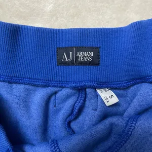 armani jeans royal blue sweat shorts size S thumbnail 3