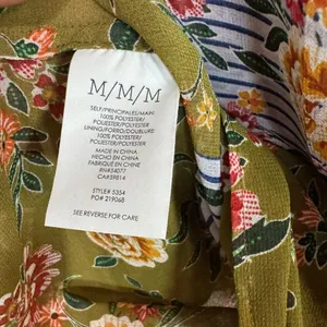 Cabi sleeveless top floral‎ medium thumbnail 4