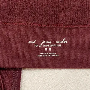 Out From Under Urban Outfitters Burgundy Seamless Cami Top Size M Y2K thumbnail 5