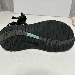 Magellan Outdoors River II Sandals Zig Zag Black White Sz 10 thumbnail 8