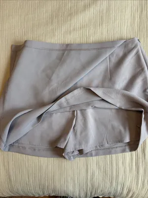 Abercrombie Light Gray Mini Skort thumbnail 8