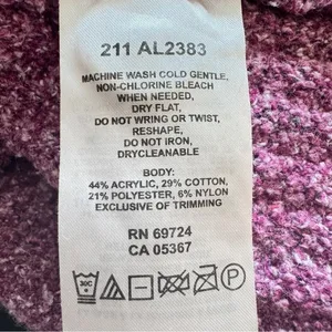 Columbia Hooded Button-Up Purple Sweater small‎ gorpcore layering thumbnail 3