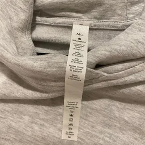 Lululemon Seek Stillness Hoodie in Heathered Core Ultra Light Grey M/L thumbnail 7