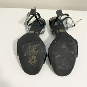 JEFFREY CAMPBELL Navy Blue Strappy Heel Sandals size 6.5‎ thumbnail 6