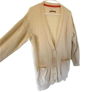 Anthropologie Pilcro Cashmere Kelly Boyfriend Cardigan thumbnail 5