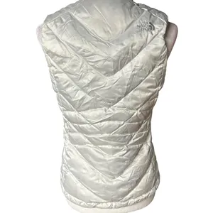 The North Face Jacket Coat 550 White Down Puffer Vest Size Women's XS thumbnail 4