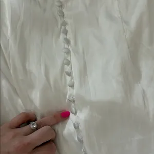 Lulus Eternity Together White Satin Halter Mermaid Maxi Dress Size Large Bridal thumbnail 13