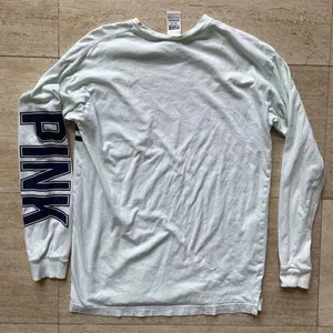 Victoria's Secret Long Sleeve Spellout Sweatshirt Women's Size XS‎ thumbnail 3