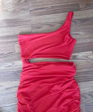 Red Mini Body Con Dress thumbnail 2