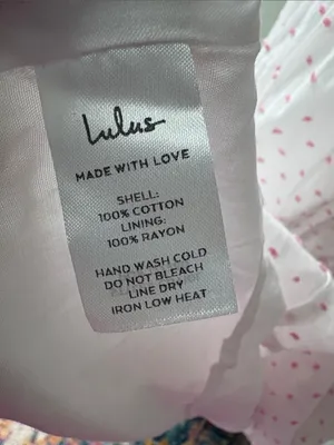 Lulu’s Sunny Situation White & Pink Swiss Dot Tiered Maxi Dress Size Small thumbnail 8