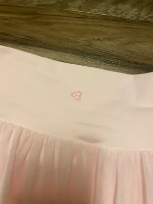 NWT! Popflex Target X Blogilates Women's Ballerina Skort Skirt Pink Size Medium thumbnail 7