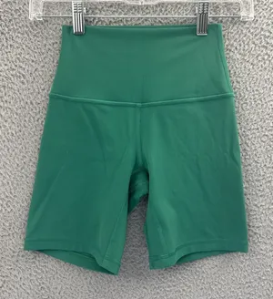 Lululemon Align High Rise Shorts 6" Green Athletic Athleisure‎ Yoga Women's 2 thumbnail 1