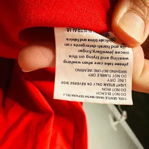 Elliatt Women's Red Satin V-Neckline Sleeveless Satin Midi Dress Size XS thumbnail 9