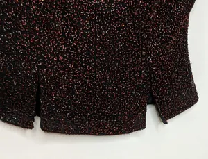 Laurence Kazar Vintage Beaded Top - Size L - GUC thumbnail 3