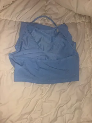 Blue sparkly blouse Size L thumbnail 3
