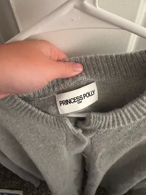 Princess Polly Gray Cardigan thumbnail 3