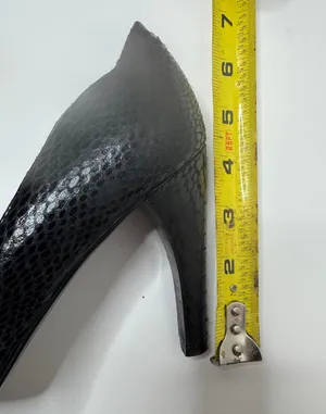 'Sadi' Black Snakeskin Prints Pumps Size 7M thumbnail 8